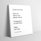 Lin Manuel Miranda Good Morning Merch Poster 8'' x 10''