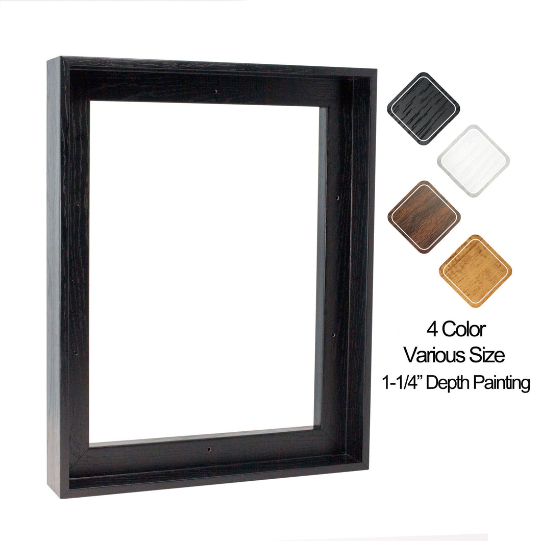Floating Frame for Finished Canvas Painting 1-1/4