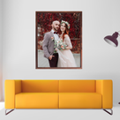 Floating Frame for Finished Canvas Painting 1-1/4" Deep, (4 Color) Picture Art Wall Decor
