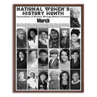 National Women's History Month Canvas Prints Poster Wall Art Home Décor
