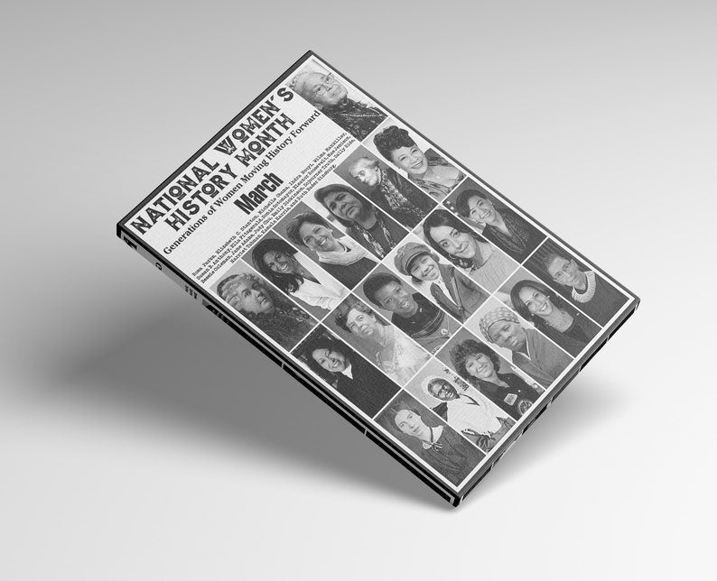 National Women's History Month Canvas Prints Poster Wall Art Home Décor
