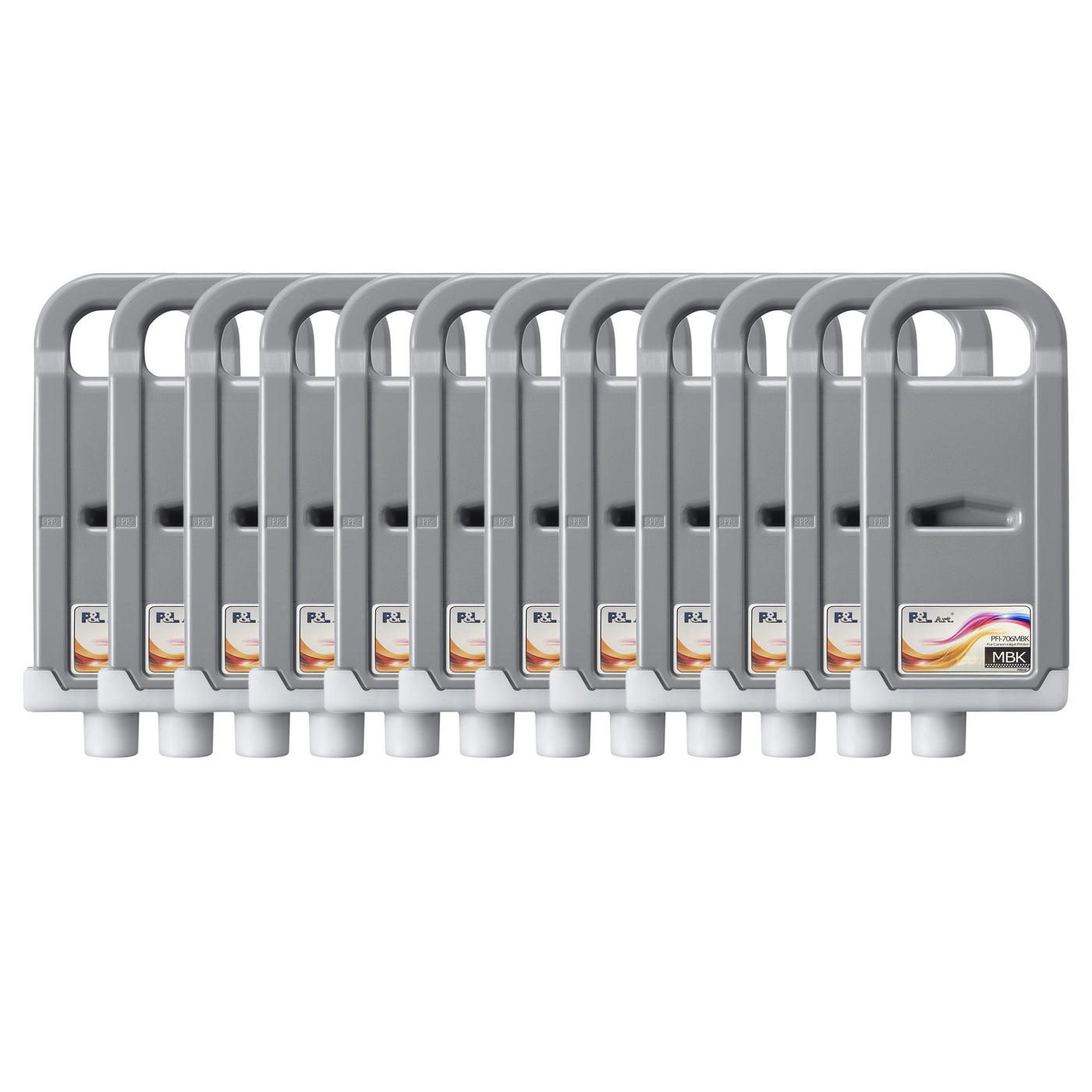 PFI-1700 Replacement Cartridge with Chip and Ink for CANON Wide Format Printer 12 Colors-Set