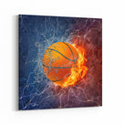 Basketball Canvas Wall Art